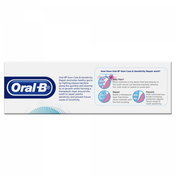 OralB Gum Care & Sensitivity Repair Toothpaste Gentle Mint 110g The