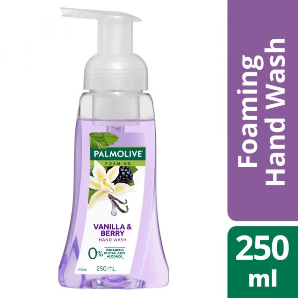 Palmolive Foaming Vanilla & Wild Berries Hand Wash 250ml The Online