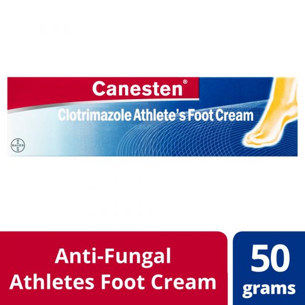 Canesten Clotrimazole Athlete's Foot Cream 50g The Online Pharmacy