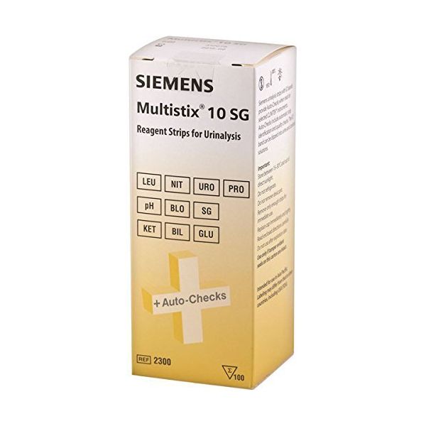 Siemens Multistix 10 SG Reagent Strips for Urinalysis 100 - The Online ...
