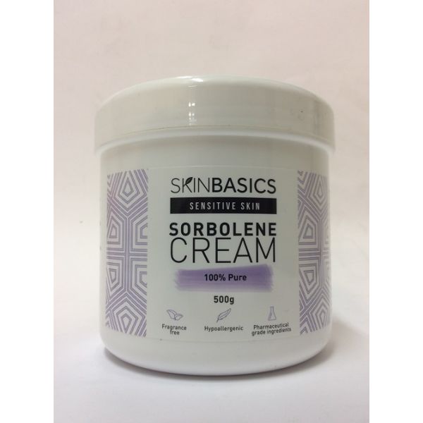 Skin Basics 100 Pure Sorbolene Cream Jar 500g The Online Pharmacy