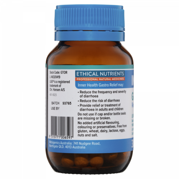 Ethical Nutrients Gastro Relief 30 capsules - The Online Pharmacy