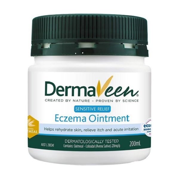 DermaVeen Oatmeal Eczema Ointment 200mL The Online Pharmacy