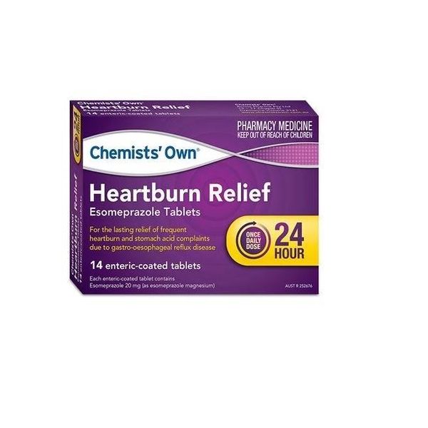 Chemist S Own Heartburn Esomeprazole 20mg 14 Tablets The Online Pharmacy